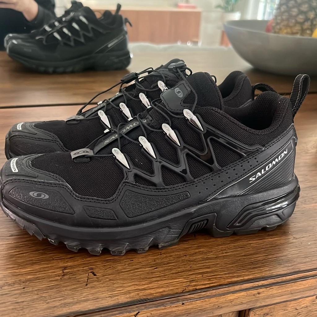 Salomon Mens Black Usa Mens 8
